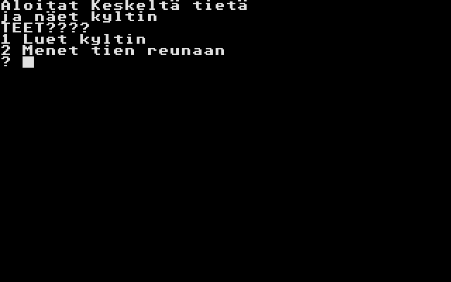 Pöljän Taistelu II atari screenshot